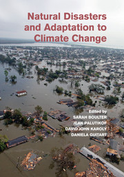 Natural Disasters and Adaptation to Climate Change journal cover