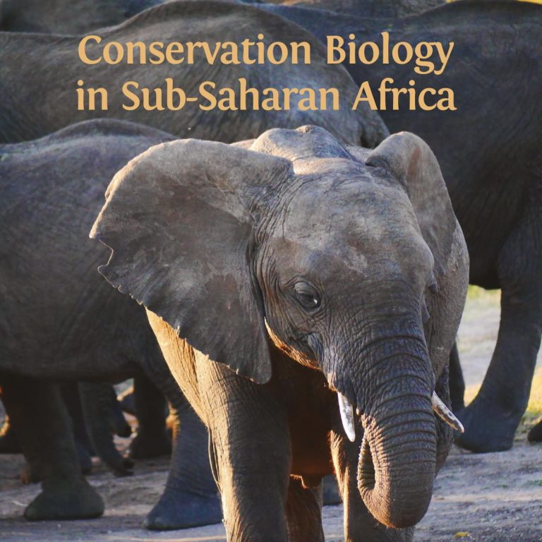 Cover of the article "Conservation Biology in Sub-Saharan Africa