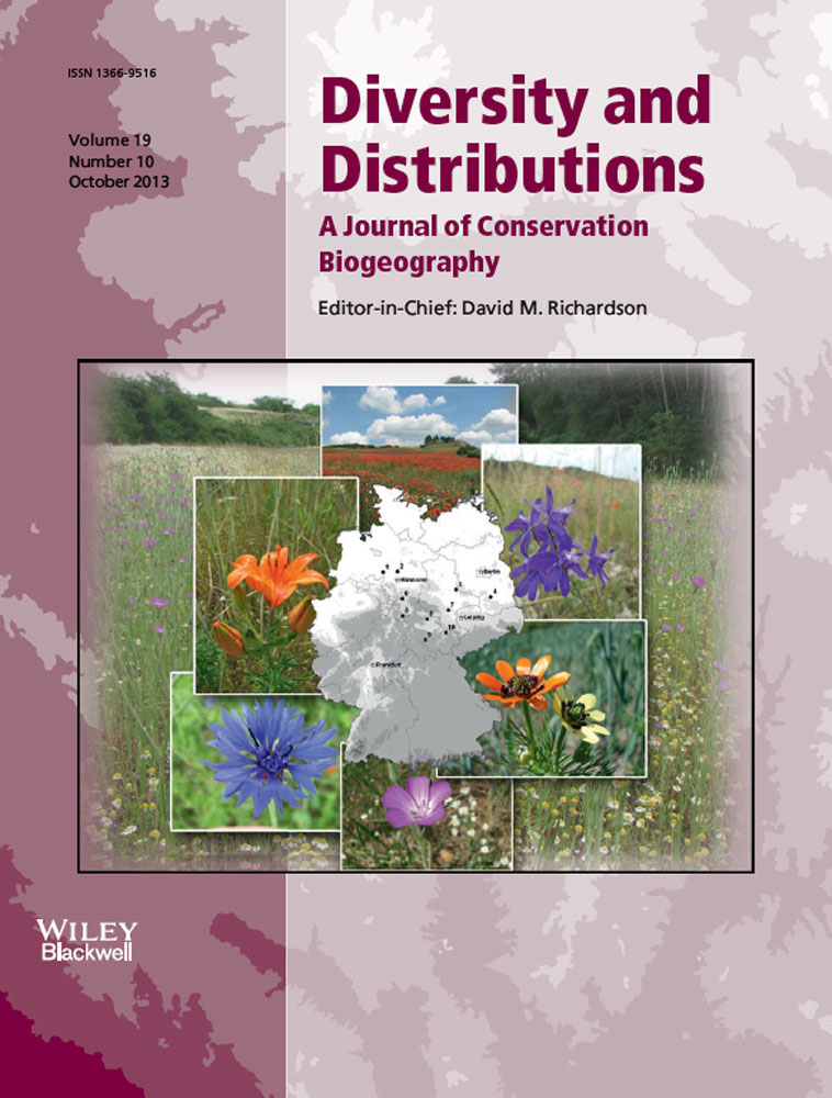 Diversity and Distributions journal cover