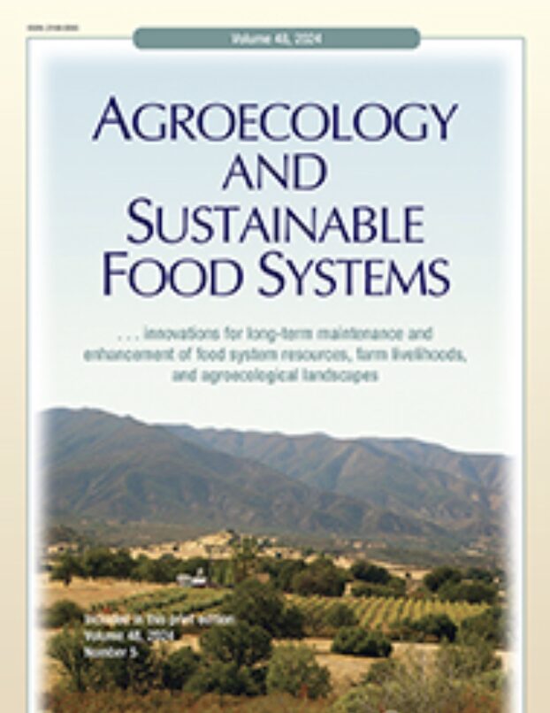 Agroecology and Sustainable Food Systems journal cover
