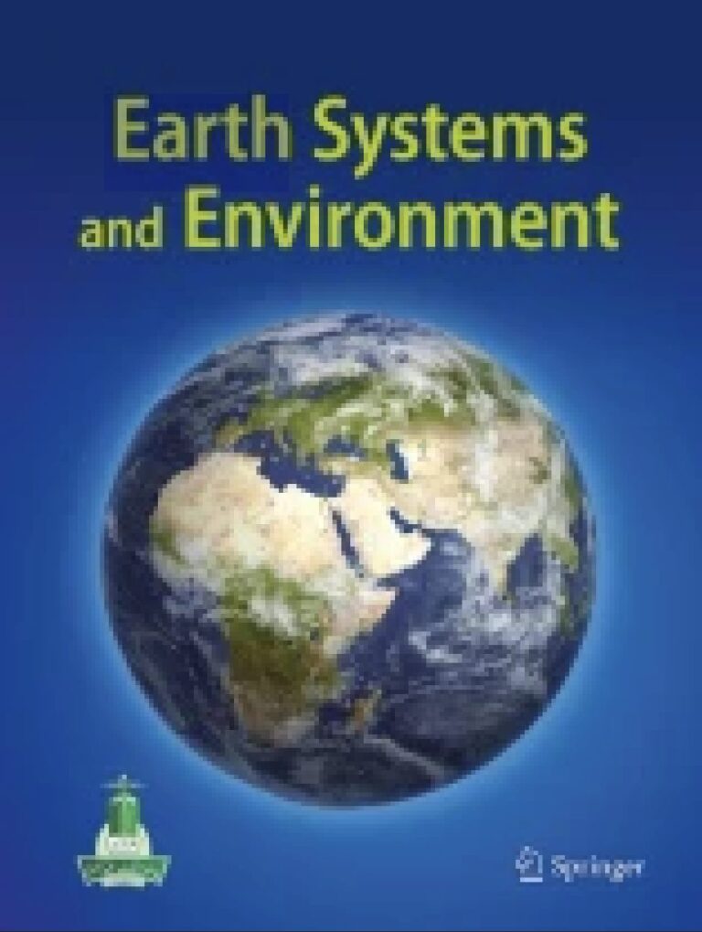 Earth Systems and Environment journal cover