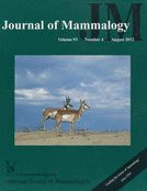Journal of Mammalogy cover